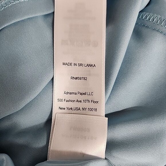 NWT New Adrianna Papell AP1D104164 Crew Neck Racer Short Lace Dress US Size 6 - Picture 6 of 8